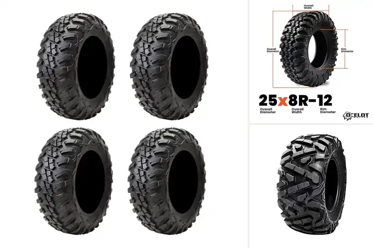 Detailed view of Best 8-Ply UTV Tires
