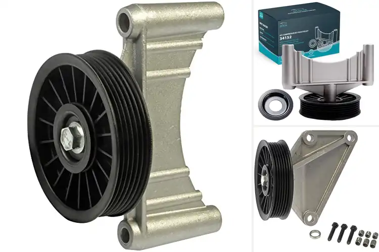 Detailed view of Best A/C Compressor Bypass Pulleys