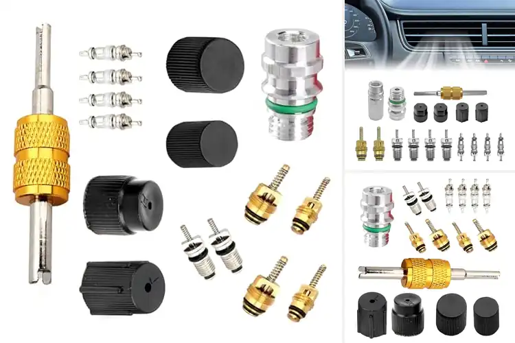 Detailed view of Best A/C System Components
