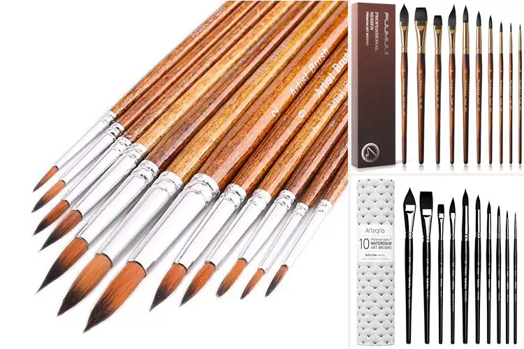 Detailed view of Best Artist Watercolor Brushes