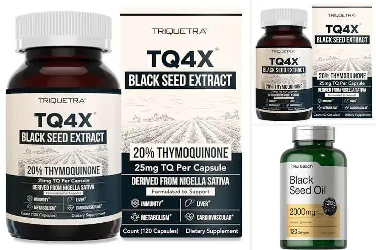 Detailed view of Best Black Seed Extract Capsules for Energy & Wellness