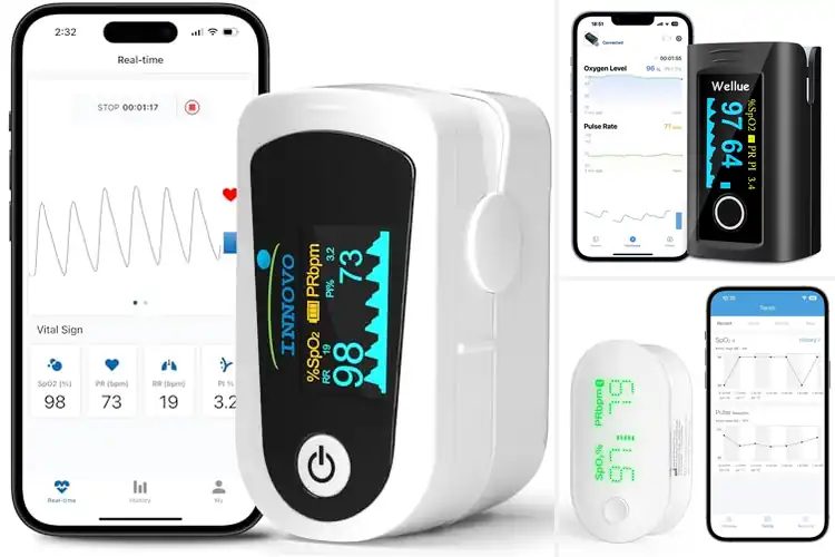 Detailed view of Best Bluetooth Pulse Oximeters Track Health Easily