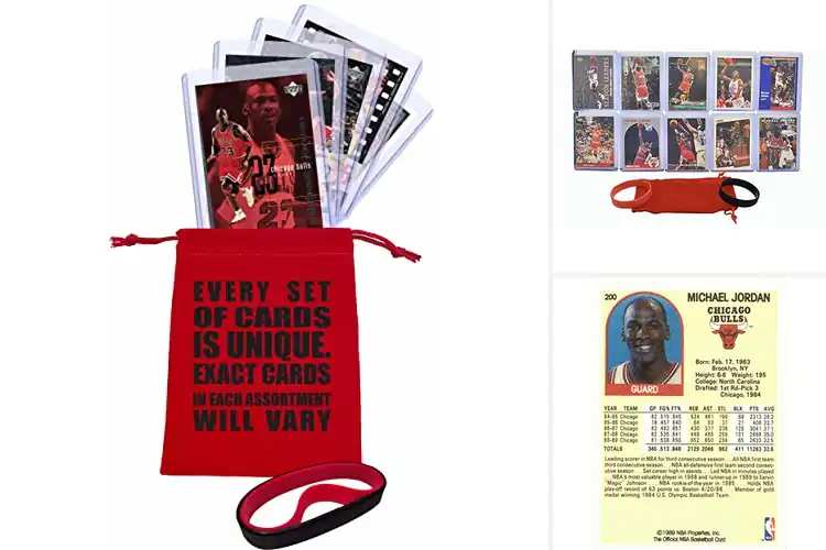 Detailed view of Best Chicago Bulls Michael Jordan Basketball Cards