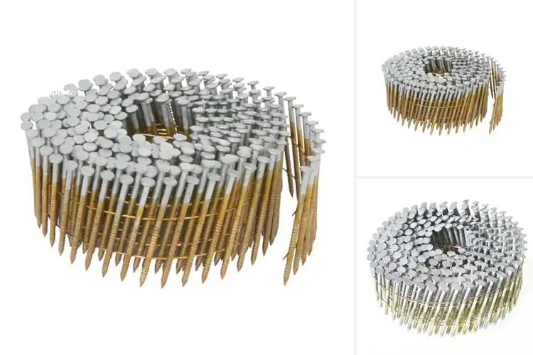 Detailed view of Best Coil Siding Nails