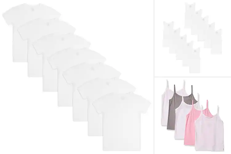 Detailed view of Best Comfortable Kids’ Undershirt Sets