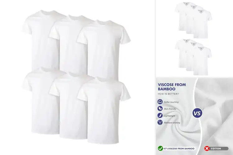 Detailed view of Best Comfortable Undershirts
