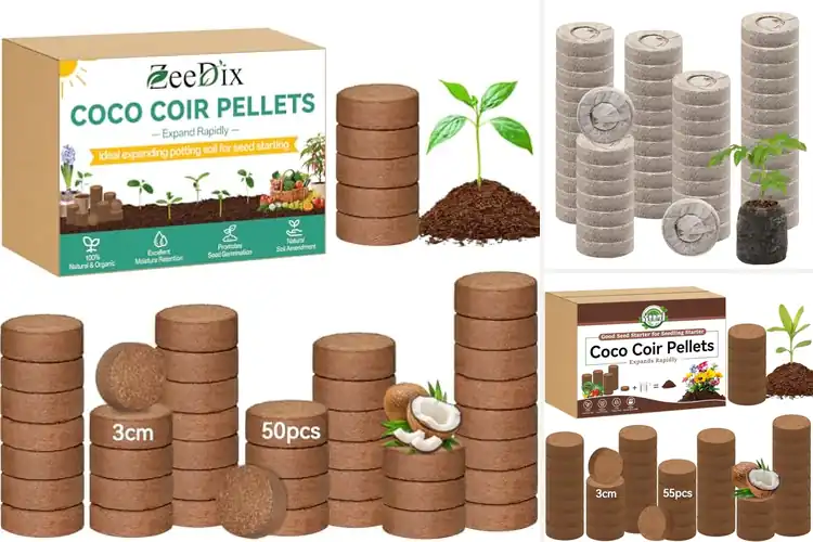 Detailed view of Best Compressed Soil Pellets