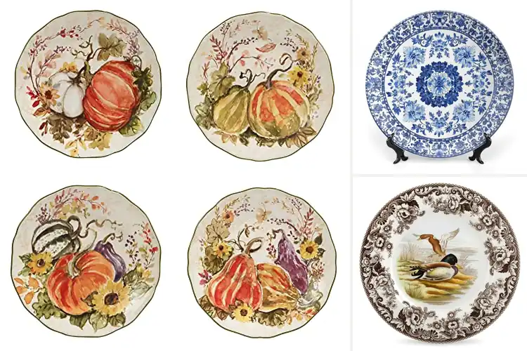 Detailed view of Best Decorative Earthenware Plates