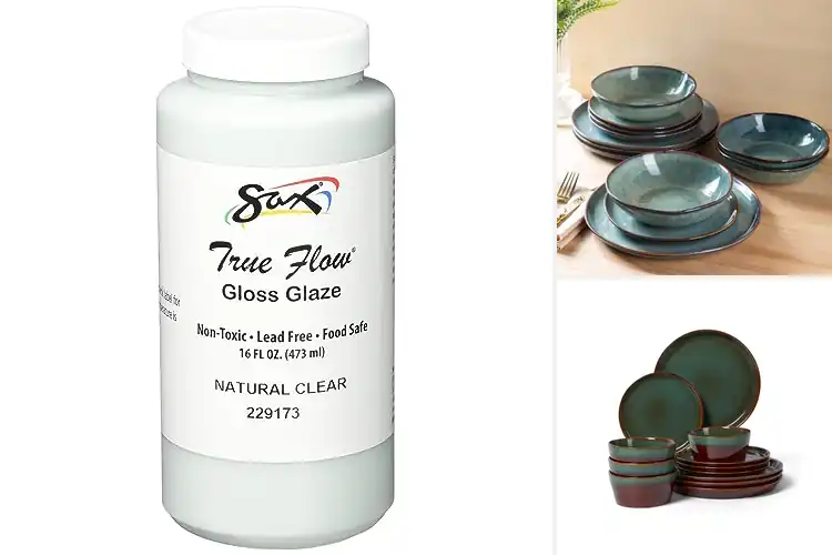 Detailed view of Best Dinnerware Safe Glazes: Non-Toxic & Easy to Apply