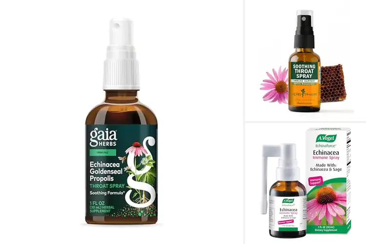 Detailed view of Best Echinacea Throat Sprays for Quick Relief
