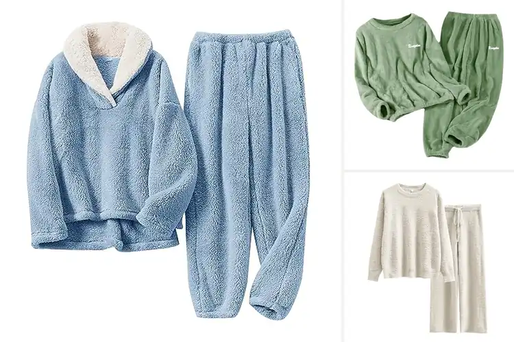 Detailed view of Best Fleece Loungewear Sets: Stay Cozy & Comfy at Home