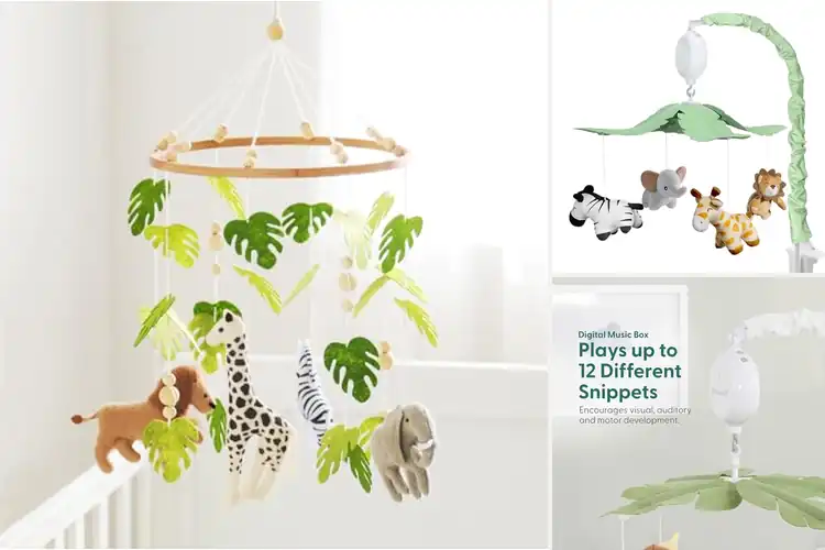 Detailed view of Best Jungle Nursery Mobiles