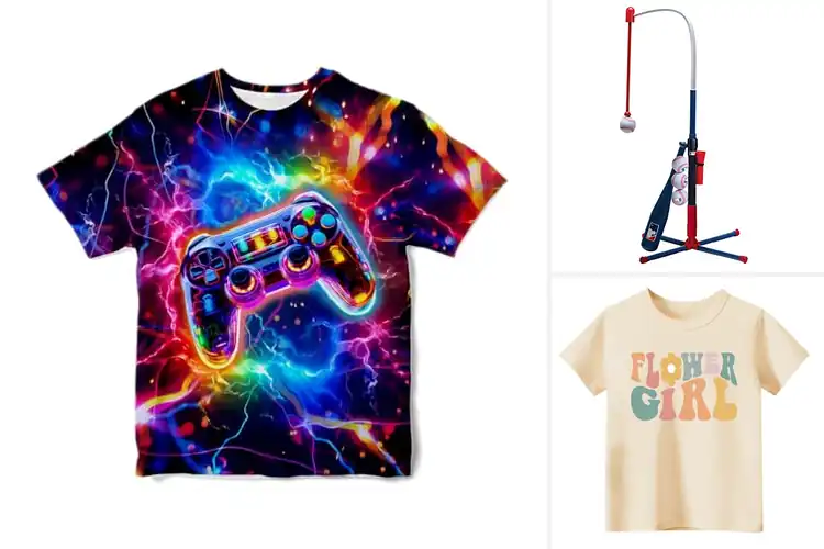Detailed view of Best Kids’ Party Gift Tees: Fun, Stylish, & Comfy Options