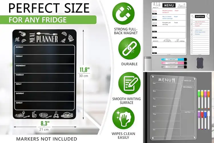 Detailed view of Best Kitchen Menu Accessories for Easy Meal Planning
