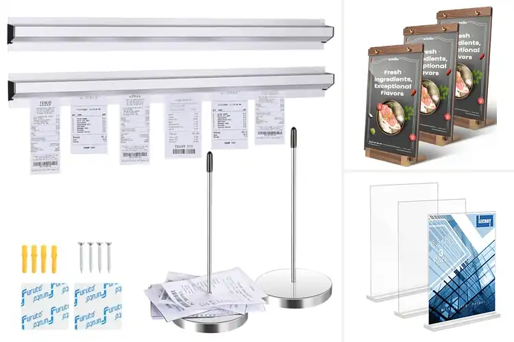 Detailed view of Best Kitchen Menu Holders: Top 10 Picks for Organized Spaces