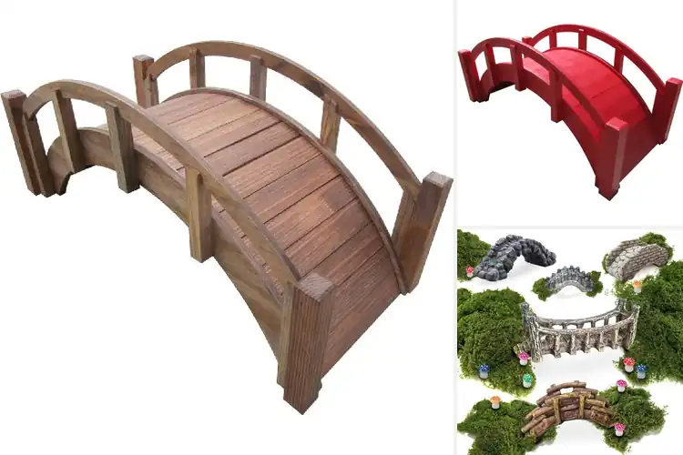Detailed view of Best Miniature Japanese Garden Bridges