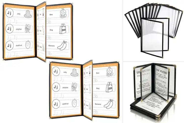 Detailed view of Best Multi View Menu Covers