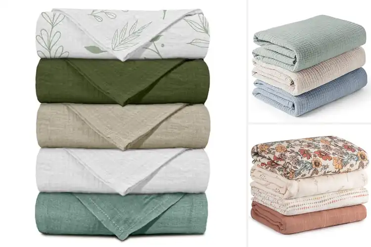Detailed view of Best Muslin Baby Blankets: 10 Cozy Picks for Your Little One