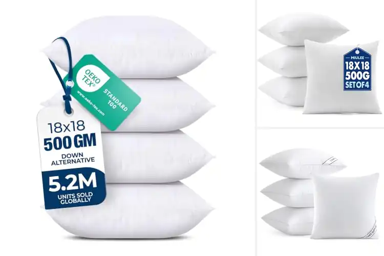 Detailed view of Best Pillow Inserts For Decorative Covers