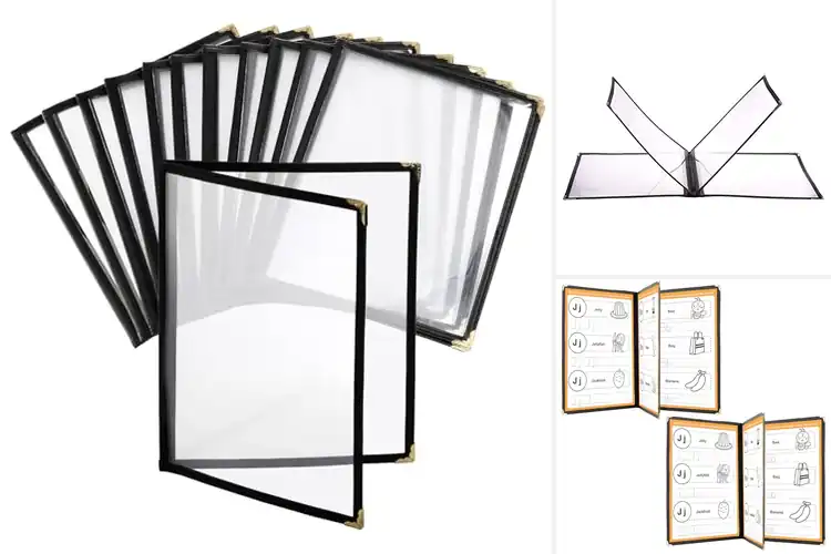 Detailed view of Best Restaurant Menu Covers