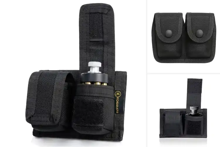 Detailed view of Best Revolver Speedloader Pouches for Fast Reloads