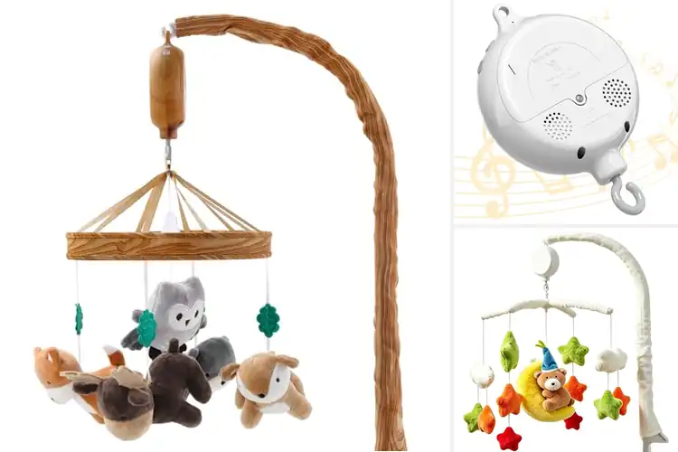 Detailed view of Best Rotating Crib Mobiles: 10 Soothing Picks for Your Baby