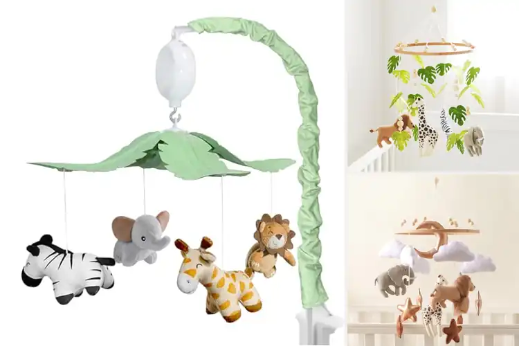 Detailed view of Best Safari Baby Mobiles