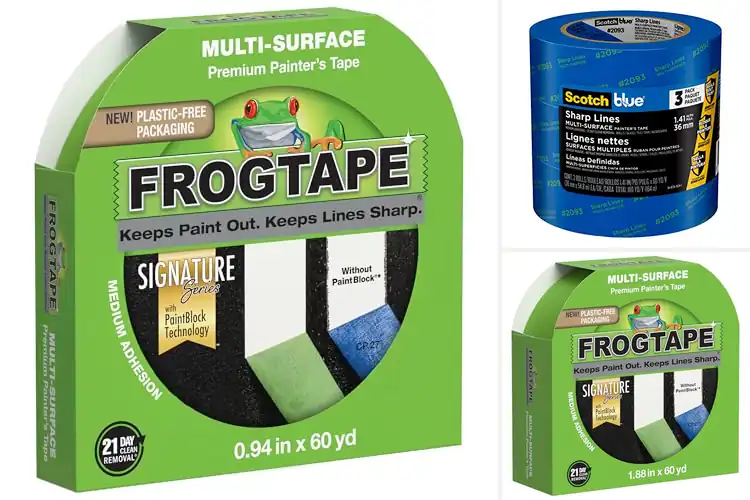 Detailed view of Best Sharp Paint Lines: Easy-to-Use Tapes for Crisp Edges