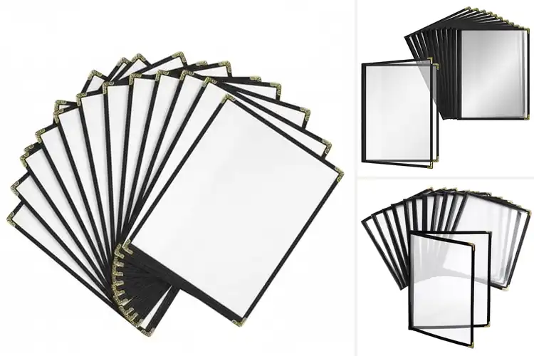Detailed view of Best Stitched Edge Menu Covers