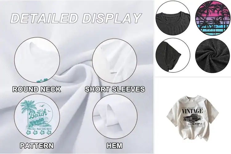 Detailed view of Best Summer T-Shirts: 10 Cool, Comfy Picks for Sun