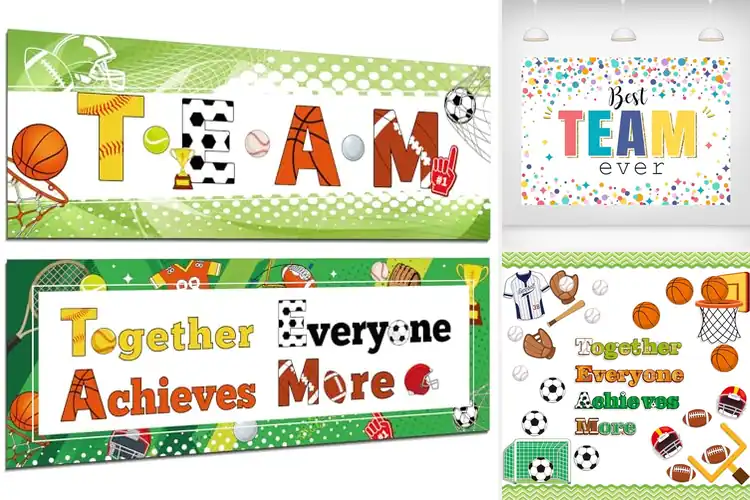 Detailed view of Best Team Spirit Decorations