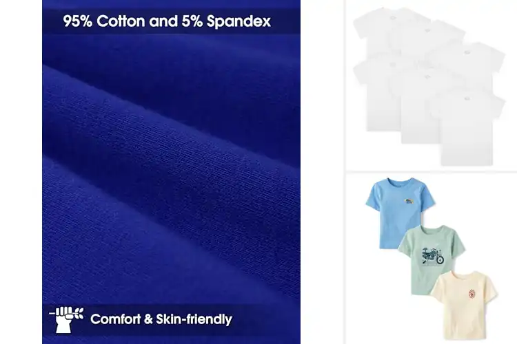 Detailed view of Best Toddler T-Shirts: Soft, Durable & Stylish Picks