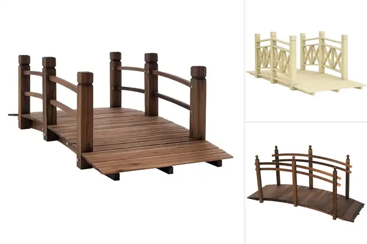 Detailed view of Best Waterproof Garden Bridges for Stunning Outdoor Charm