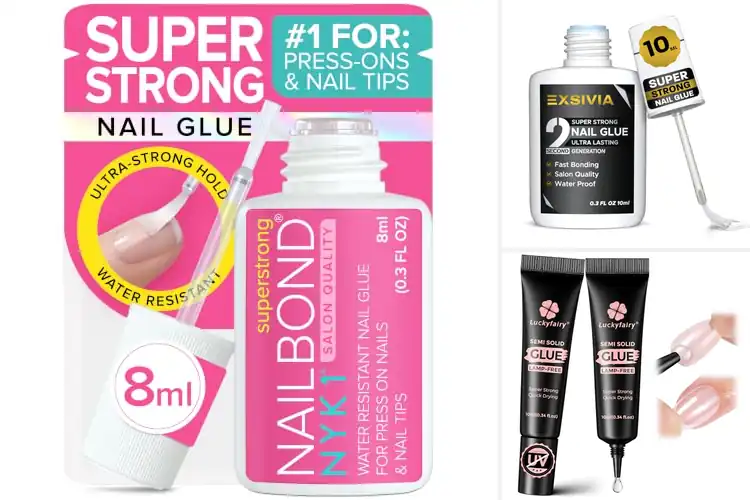 Detailed view of Best Waterproof Nail Glues That Never Peel